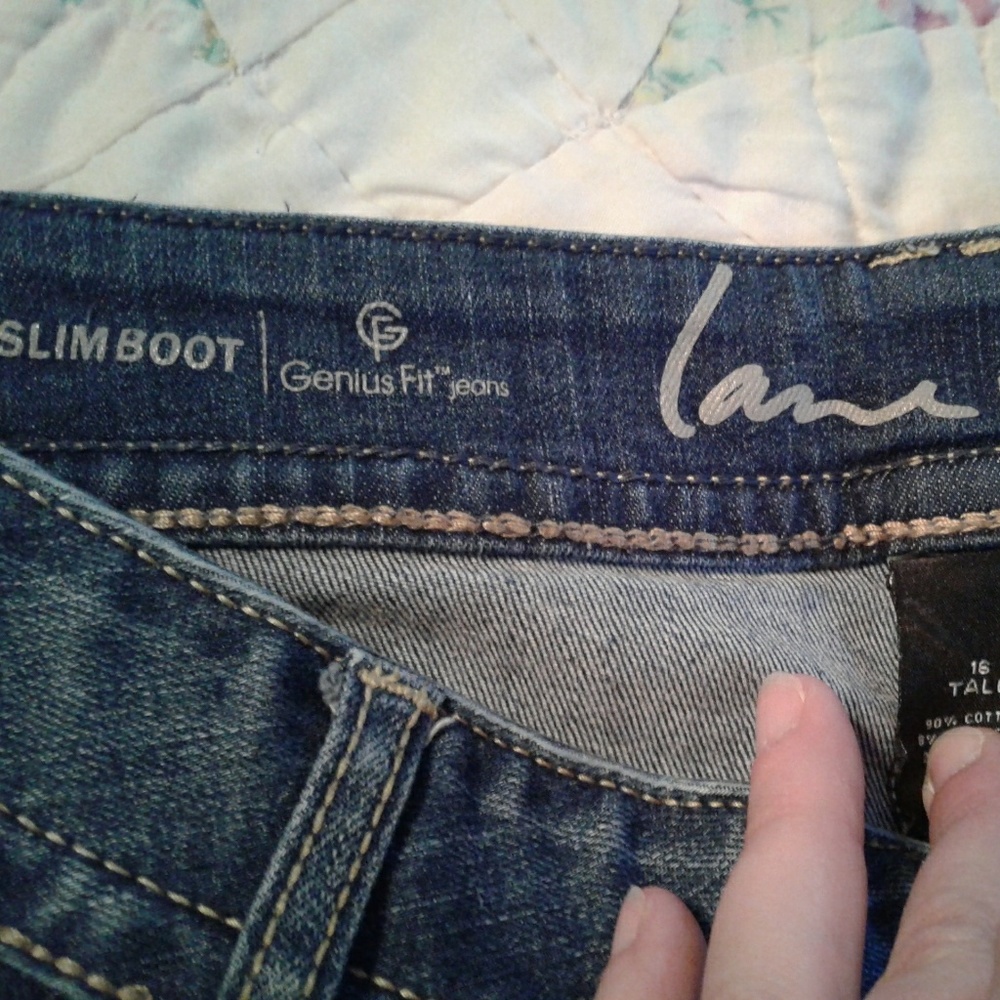 Lane Bryant - Genius Fit Jeans Plus size 16 Tall - Picture 4 of 6